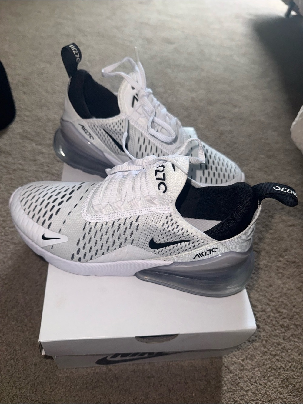 Nike W Air Max 270 - White & Black